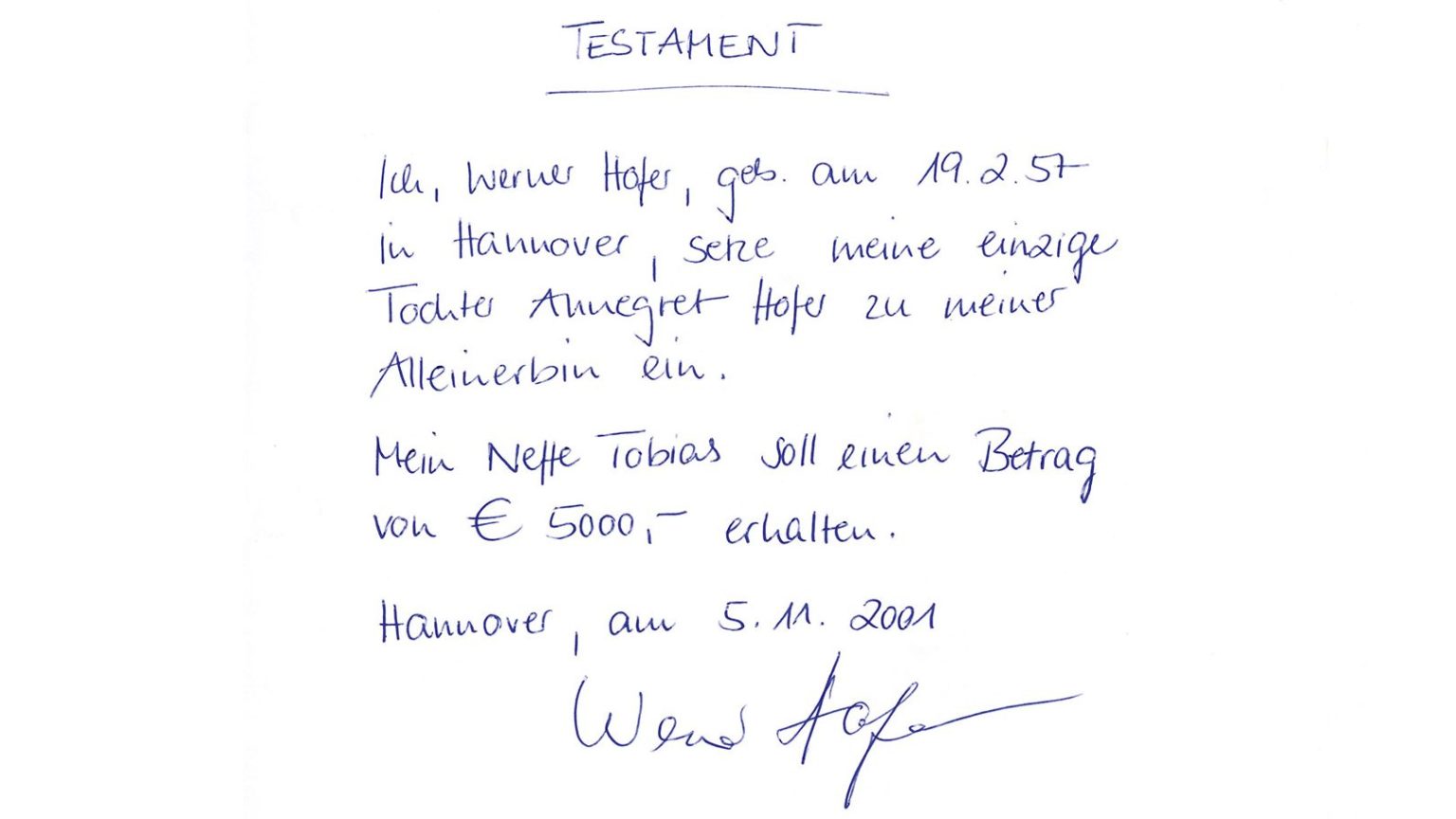Testament schreiben: Schritt-für-Schritt-Anleitung und Tipps